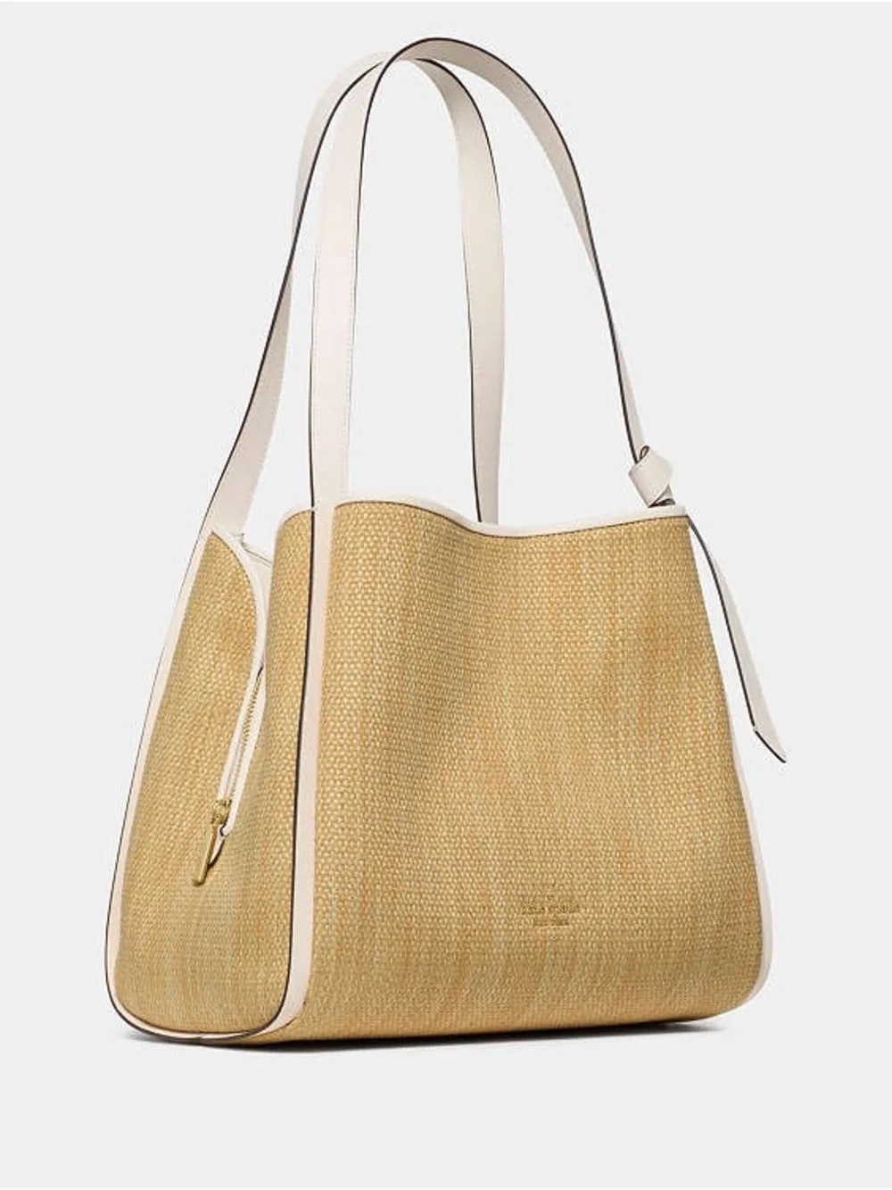 Kate Spade Knott Straw Large Carryall Bag